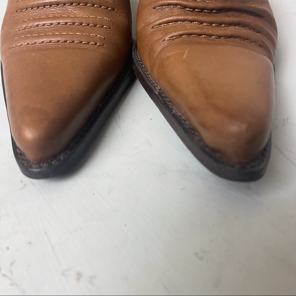 Connie Westfield Western Leather Shoe Size 7 - Picture 9 of 9